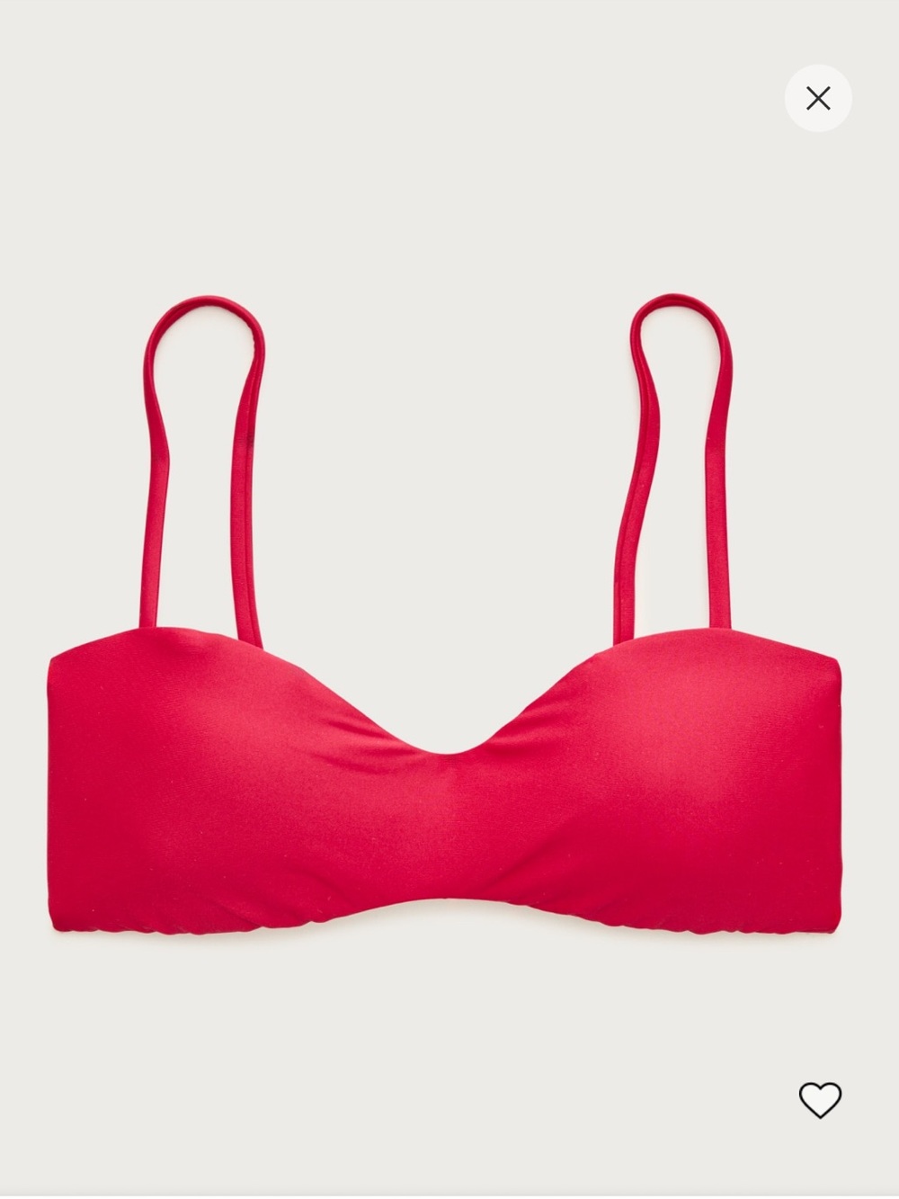 J. Crew Wave Bikini Top in Autumn Berry